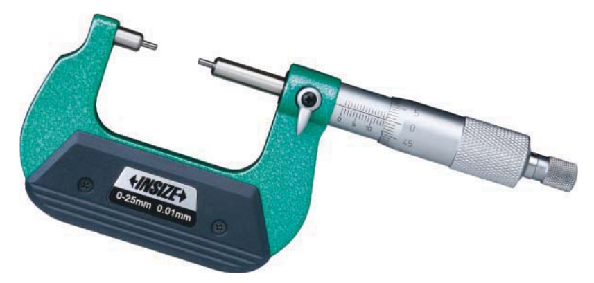 Микрометр со ступенчатыми измерительными поверхностями 125 0,01 мм Тип A