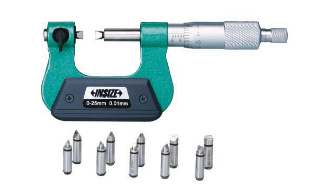 Микрометр МВМ-50 0,01мм c комплектом наконечников